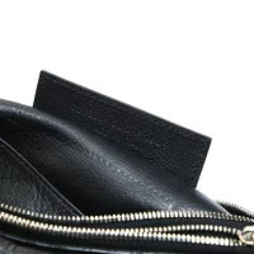 Balenciaga Letter XS Leather Shoulder Bag Black - Picture 3 of 13